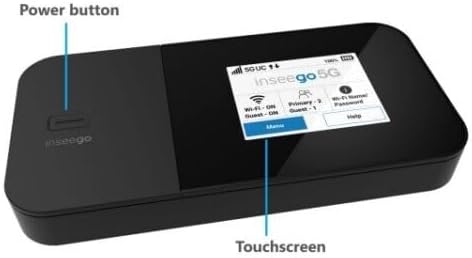 5G Inseego MiFi X PRO 5G M3000 Unlocked SDX62 Portable Modem Router All-in-One Battery Operated Unlocked Modified