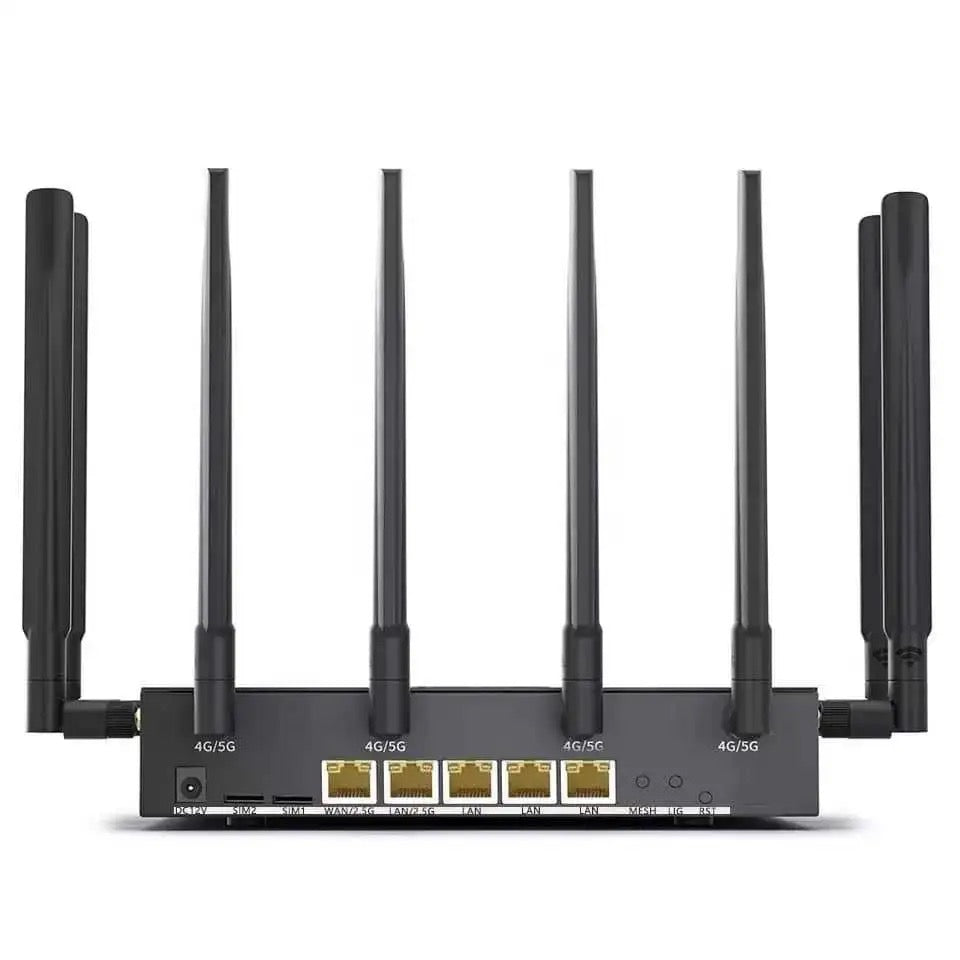 5G Chester AX6000 - Beast Mode - SDX75 - Dual SIM - Wi-Fi 6 Industrial LTE NR5G Wireless Modem Router Bundle Fixed Wireless Access Point - Can work Mobile