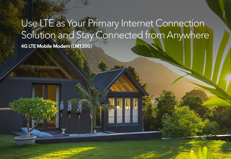 Cat4 4G LTE Quectel EC25-AF Netgear LM1200 Standalone Modem Bridge Mode + Failover