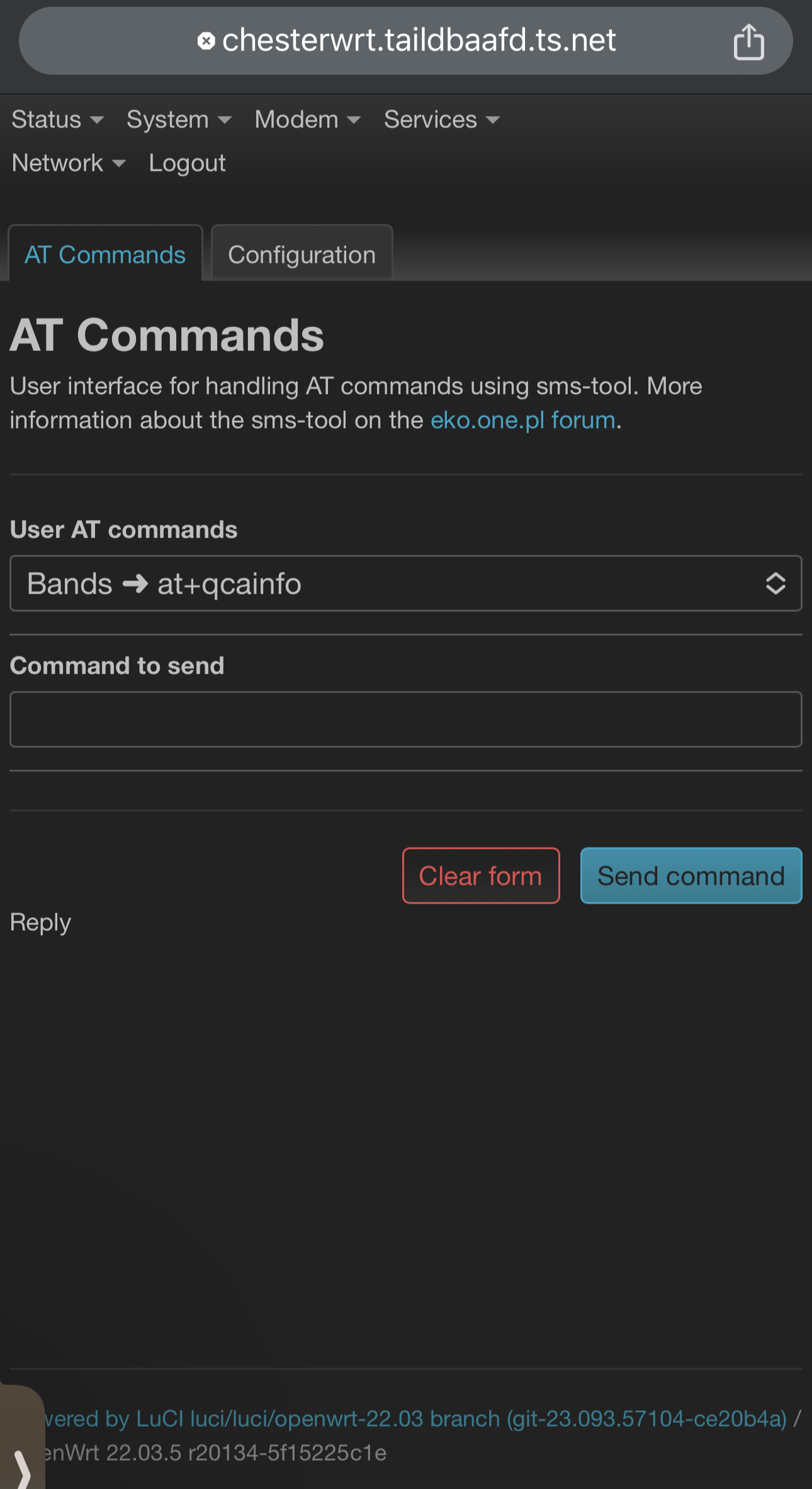 5G Chester Direct Connection Pocket Rocket 🚀 Portable WAN - Single Sim M.2 to RJ45 Standalone Modem - Web UI - Tailscale Ready