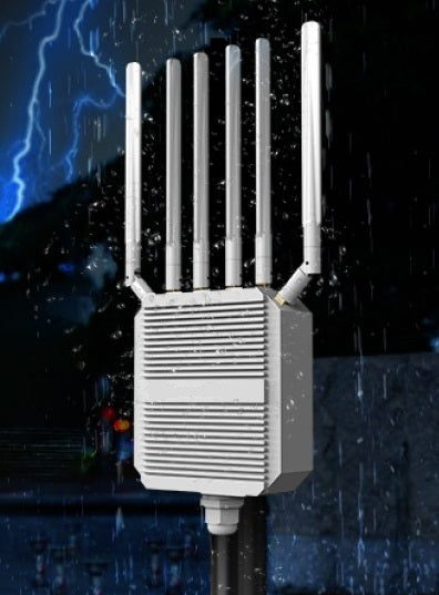 5G Chester Dual SIM Outdoor Trident 🔱 - Wi-Fi 6 AX3000 Dual-Mode Indoor Outdoor Modem Router Access Point 4X4 MiMo 4G NR5G Qualcomm Snapdragon