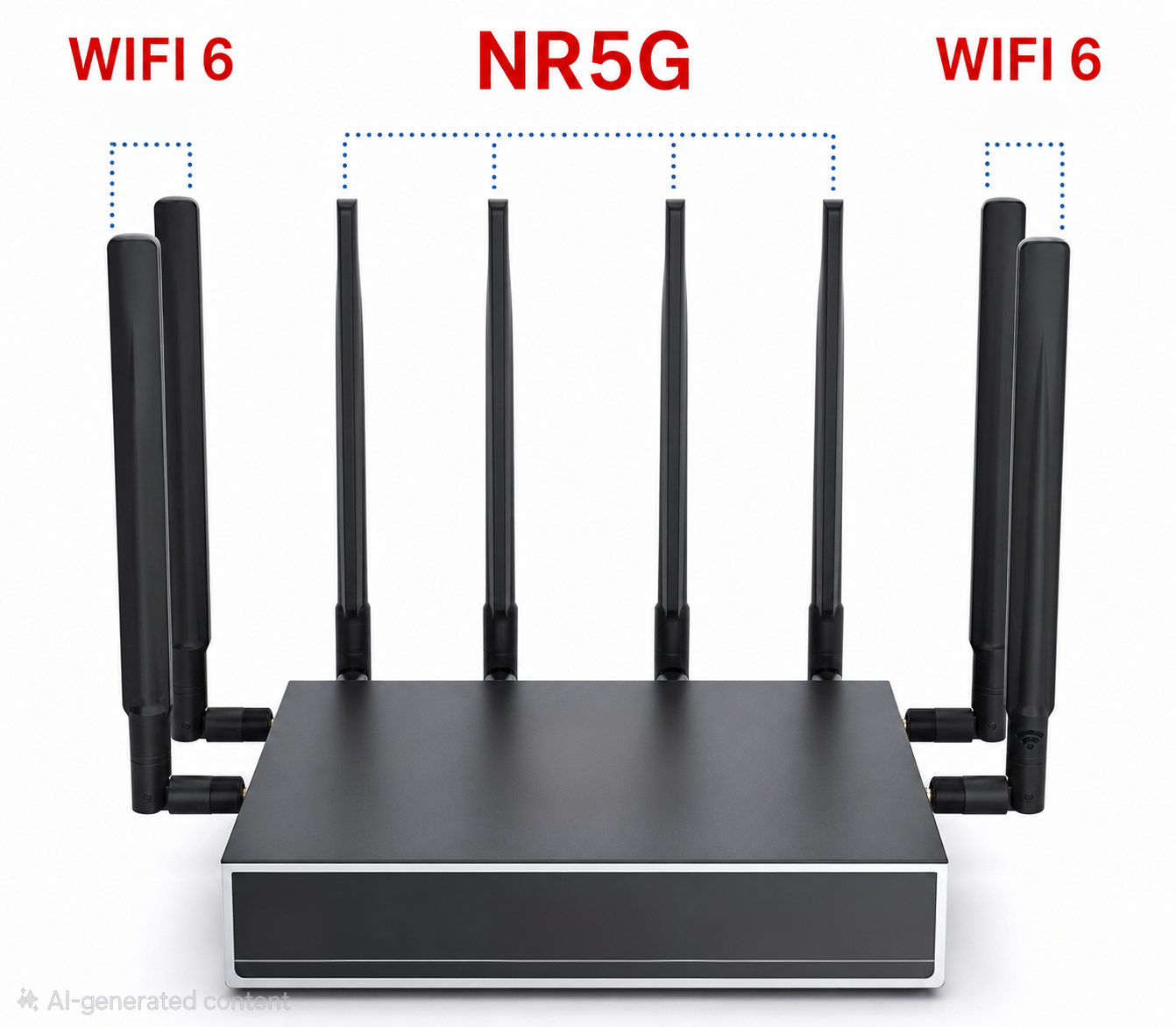 5G Chester AX3000 - The Next Episode SDX75 - Dual SIM - Wi-Fi 6 Industrial LTE NR5G Wireless Modem Router Bundle Fixed Wireless Access Point - Can work Mobile