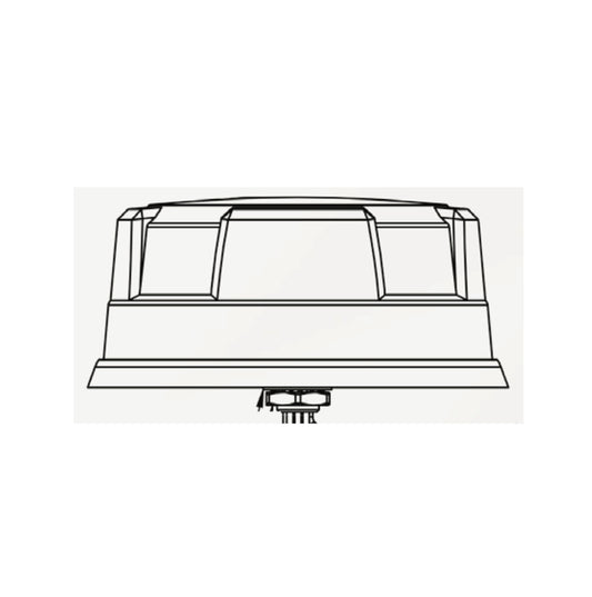 5G Chester Panorama Mini Mako Antenna 4x4 RV Roof Mounted Omni Directional Antenna (WHITE) Dome Mount Cellular Antenna