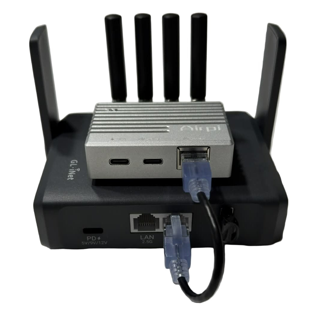 5G Chester Direct Connection Pocket Rocket 🚀 Portable WAN - Single Sim M.2 to RJ45 Standalone Modem - Web UI - Tailscale Ready