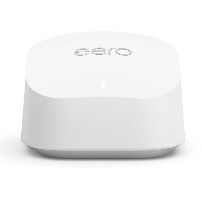 2.4/5.8 Bundle - Eero 6+ Dual Band Mesh Wi-Fi 6 Router R010001 Charger & Ethernet Cable - Dead Stock Like New