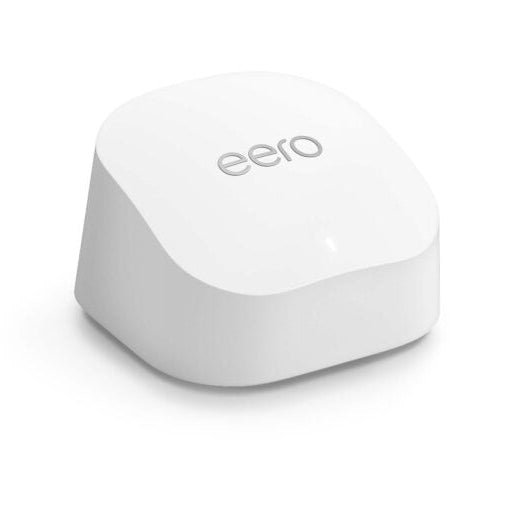 2.4/5.8 Bundle - Eero 6+ Dual Band Mesh Wi-Fi 6 Router R010001 Charger & Ethernet Cable - Dead Stock Like New